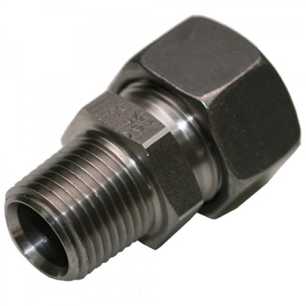 Male Stud Coupling Thread NPT – Equipped B3 Ring