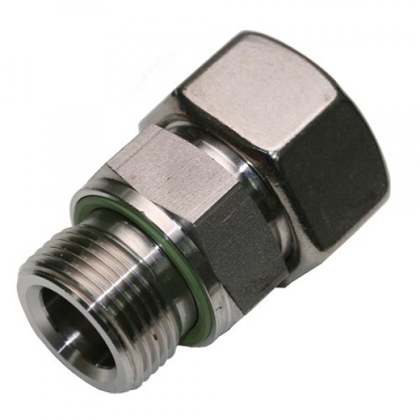 Male Stud Coupling with Elastomer Seal Thread Metric Parallel – Equipped B3 Ring