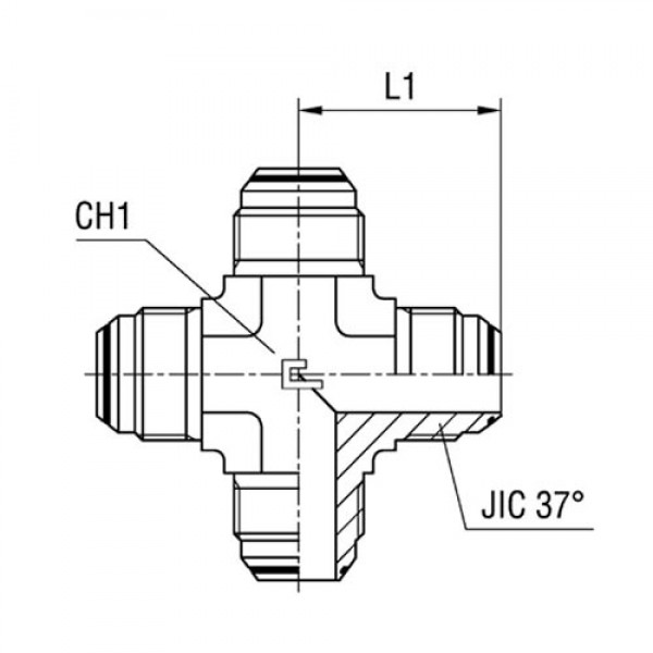Equal Cross – O-ring Body