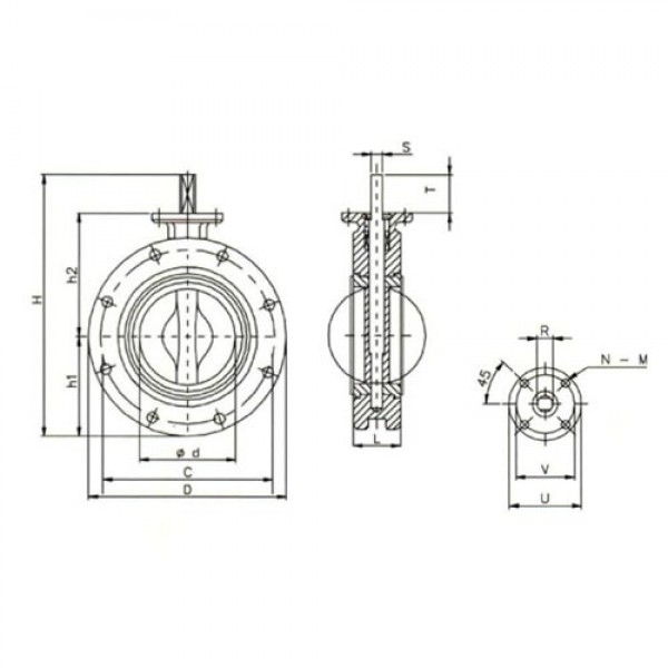 Series 55 Double Flanged Valves JIS 16K