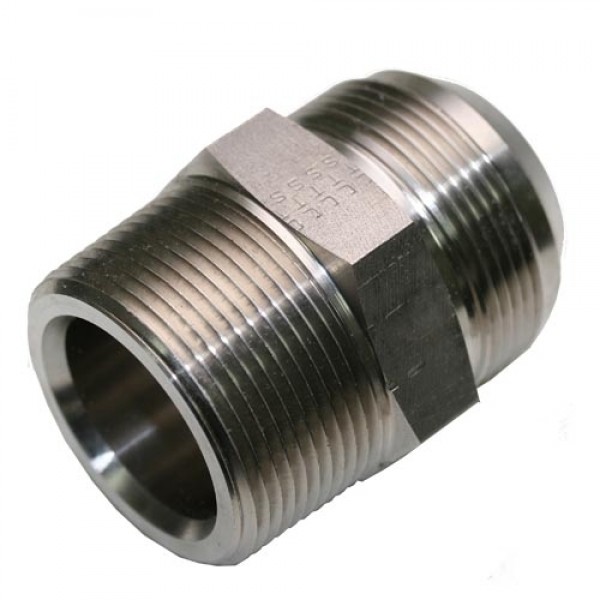Male Stud Coupling Thread BSP Taper – O-ring Body