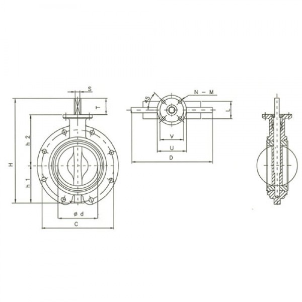 Series 56 Mono Flanged Valves DIN PN16
