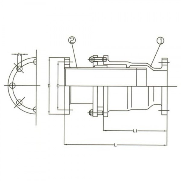 Slide Type Sleeve Expansion Joint