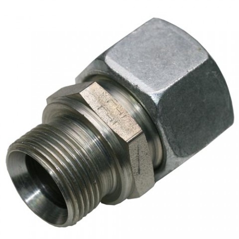 Male Stud Coupling with O-Ring and Washer Thread BSP Parallel – Equipped B3 Ring
