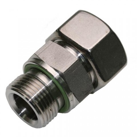 Male Stud Coupling with Elastomer Seal Thread Metric Parallel – Equipped B3 Ring
