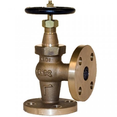 F7349 16K Bronze Angle Valve – Union Bonnet