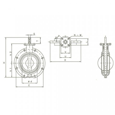 Series 56 Mono Flanged Valves DIN PN6