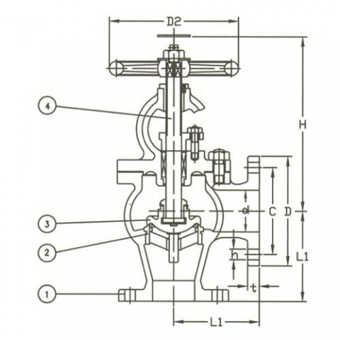 F7320 10K Cast Steel Angle Valve