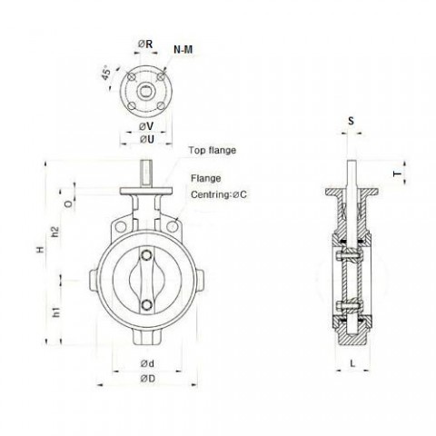 Series 58 Teflon Lined Valves JIS 16K