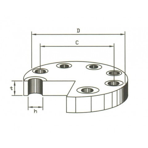 Blind Flanges JIS 20K Stainless Steel